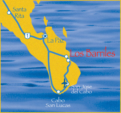 los barriles map